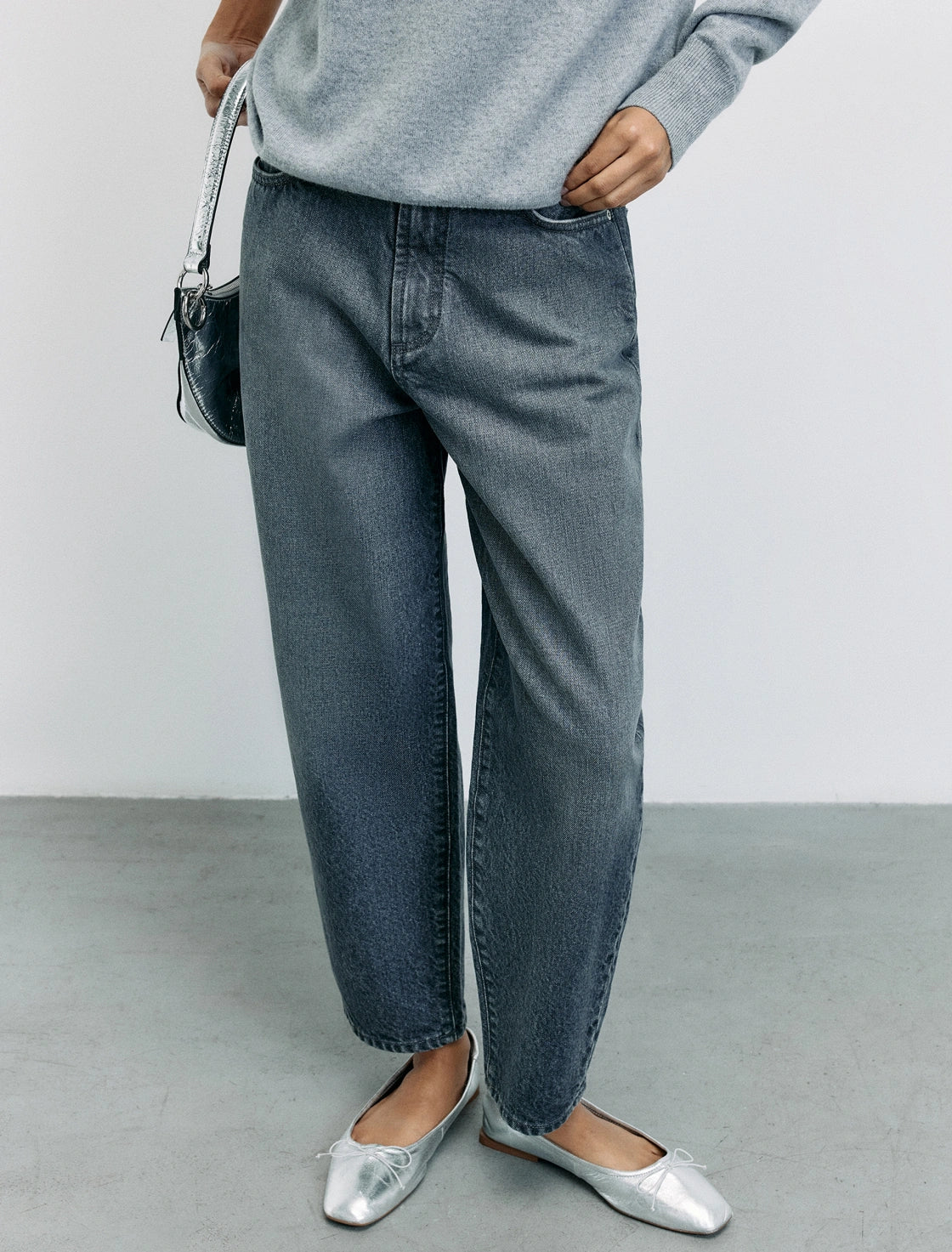 JEANS M1632 STRAIGHT TIRO ALTO