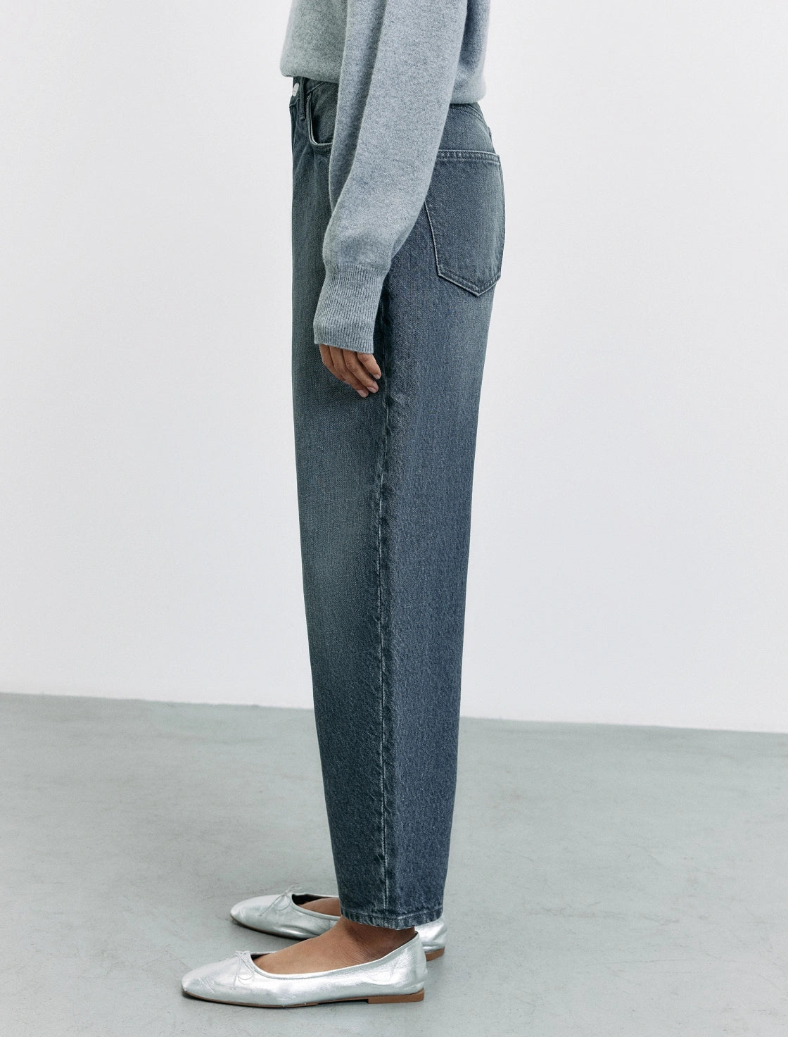 JEANS M1632 STRAIGHT TIRO ALTO