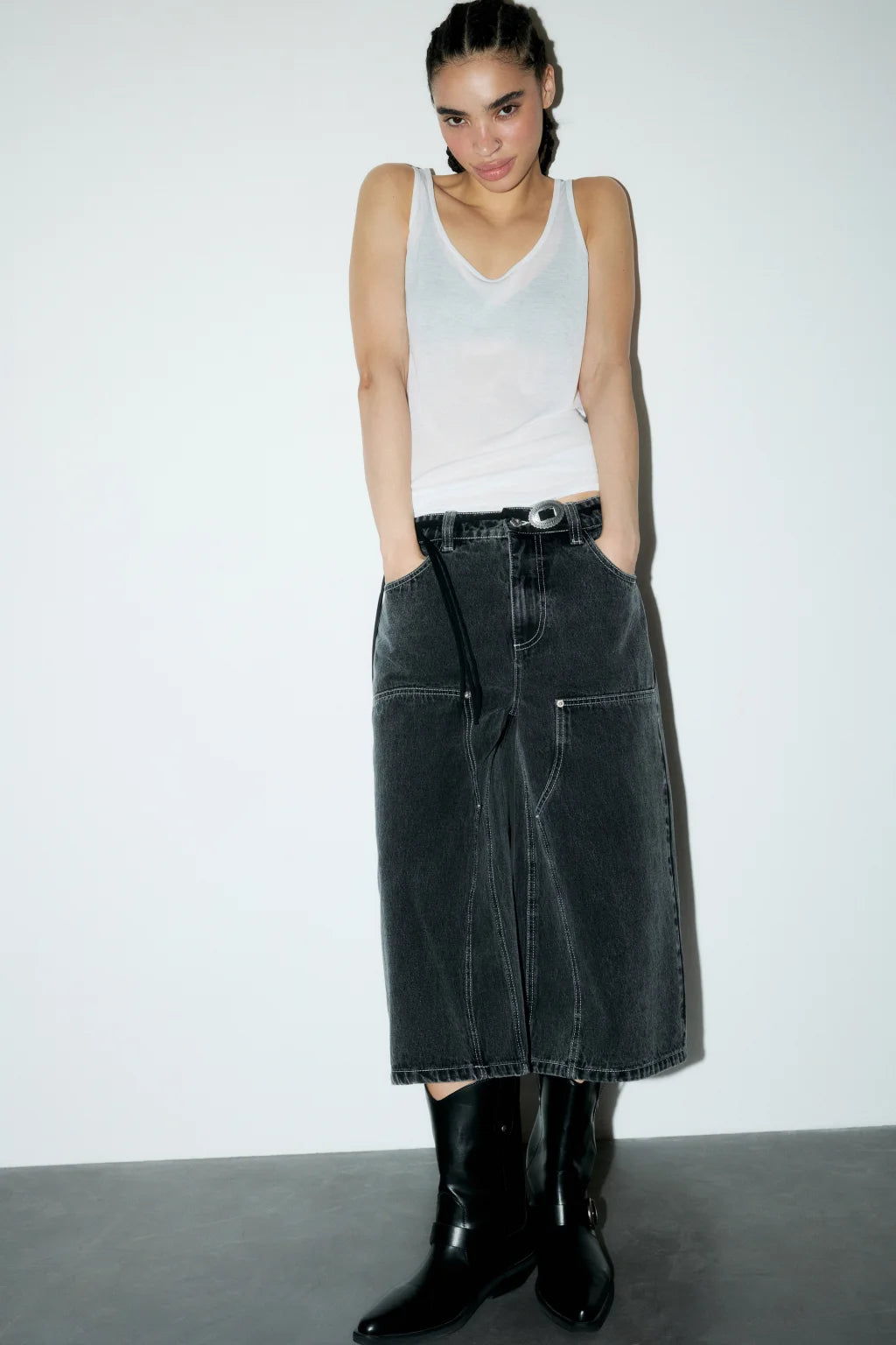 BERMUDA JORTS DENIM CARPENTER