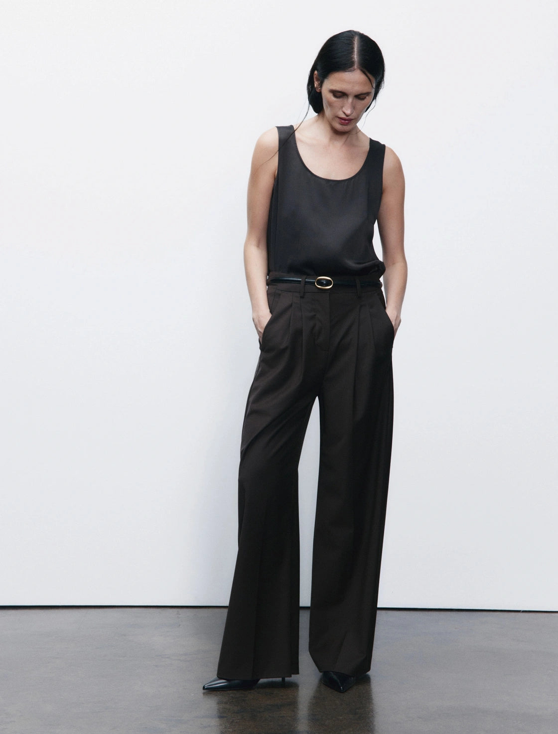 DOUBLE PLEAT PANTS