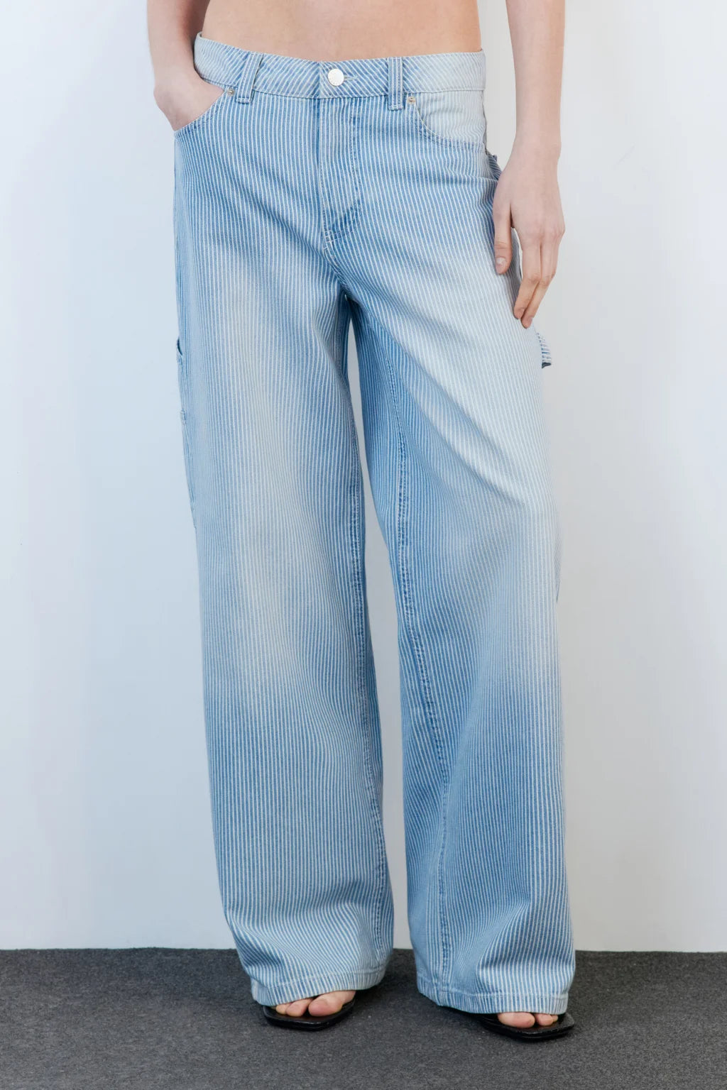 JEANS CARPENTER WIDE LEG LOW RISE
