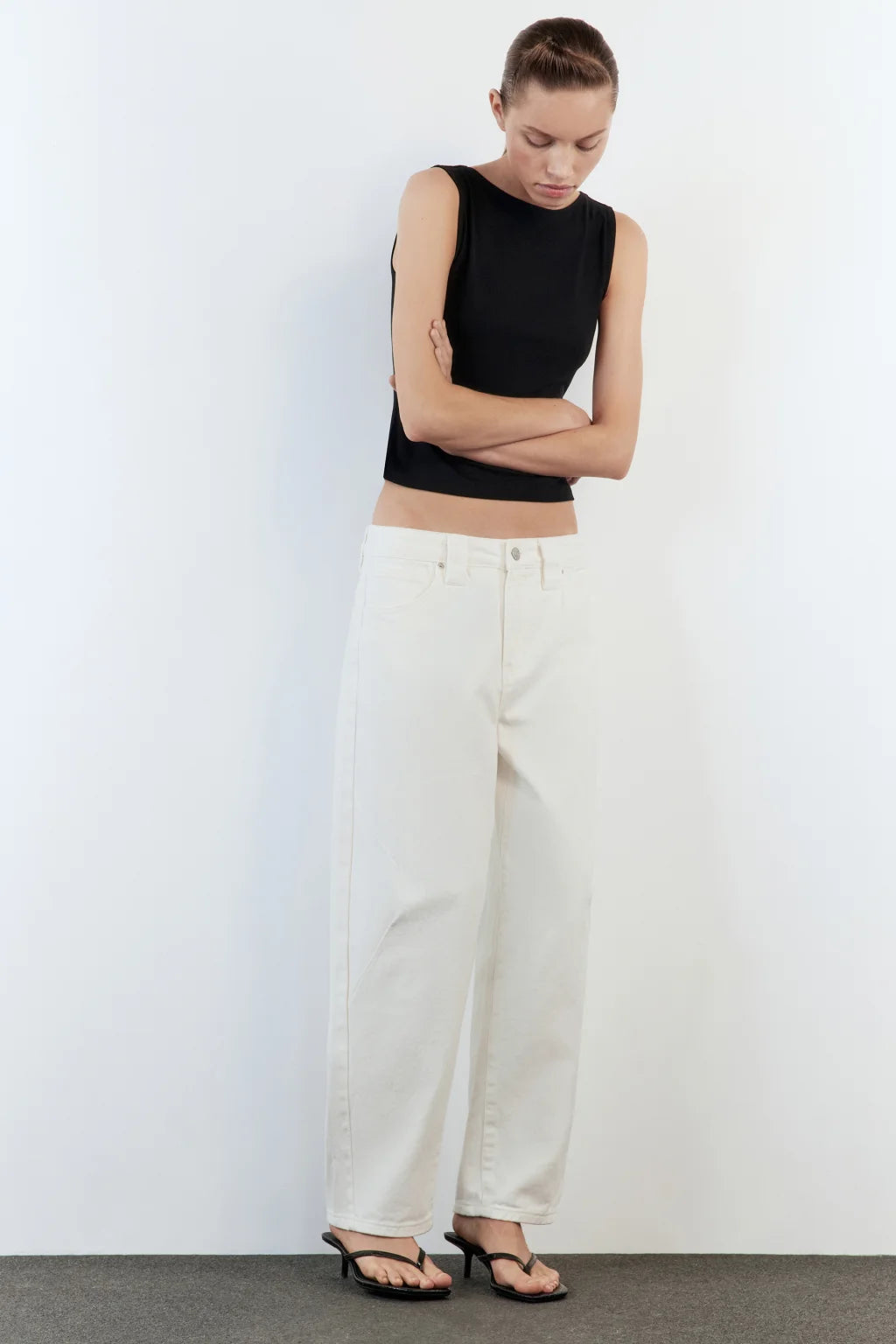 JEANS MZN COLLECTION BARREL TIRO MEDIO