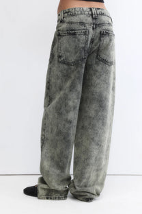 JEANS MZN COLLECTION WIDE LEG TIRO MEDIO