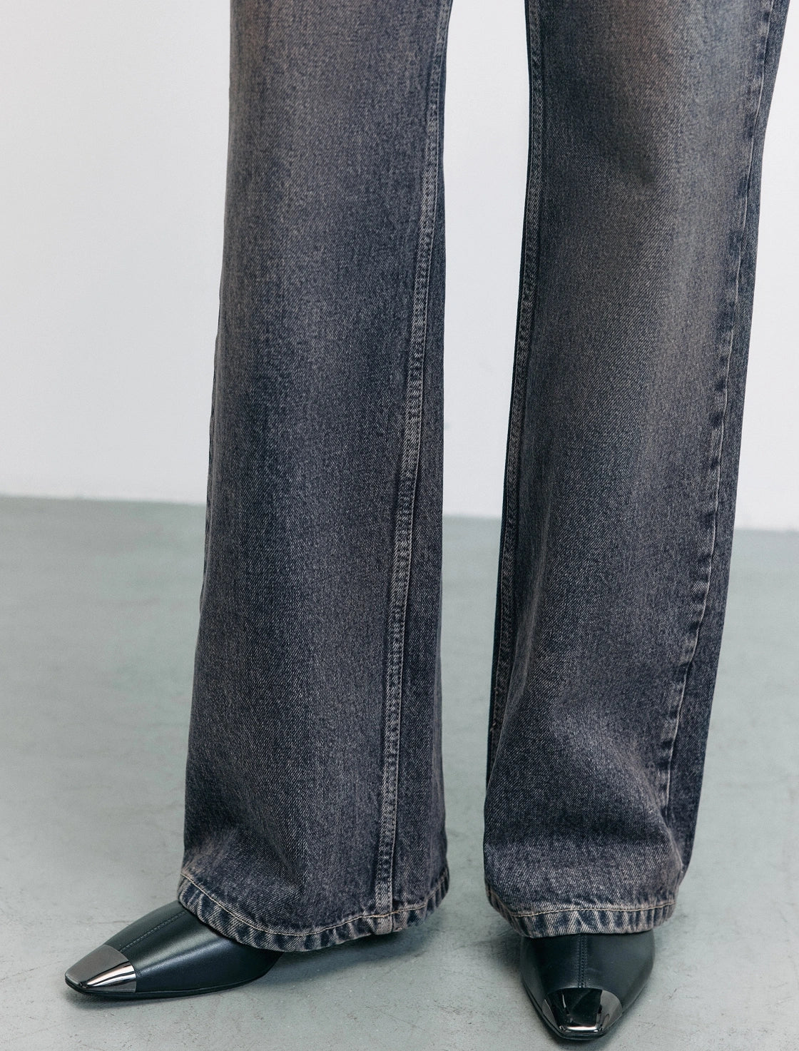 JEANS M1632 FLARE TIRO ALTO