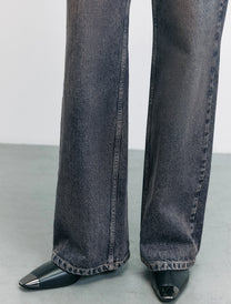 JEANS M1632 FLARE TIRO ALTO