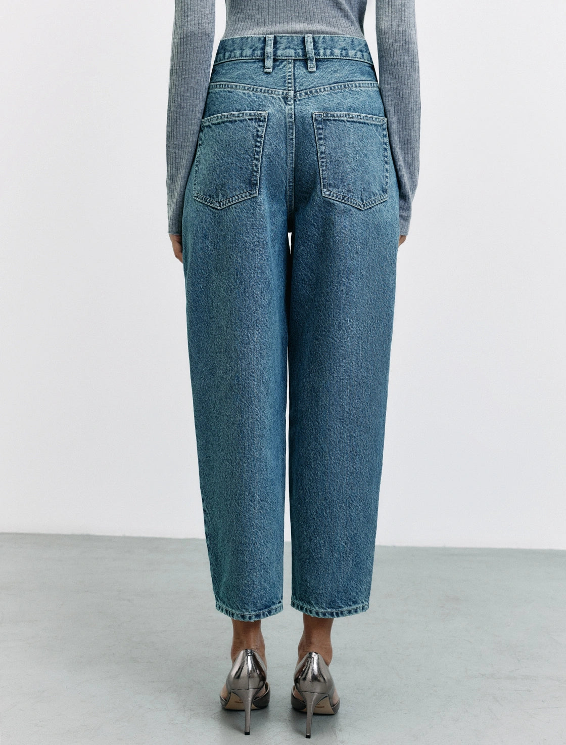 JEANS M1632 STRAIGHT TIRO ALTO