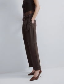 PANTALÓN CINTURÓN VUELTA BAJO