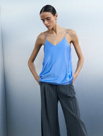 TOP TIRANTES EFECTO PEPLUM