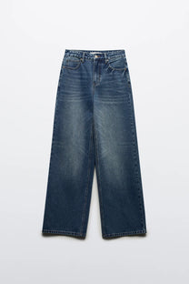 JEANS MZN COLLECTION STRAIGHT TIRO MEDIO FULL LENGTH