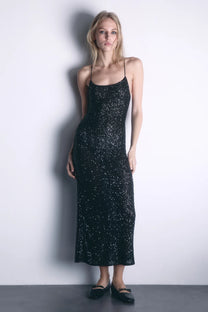 VESTIDO AJUSTADO LENTEJUELAS