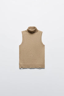 TOP PUNTO LISO CORTADO