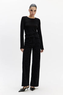 MW COLLECTION STRAIGHT HIGH-WAIST JEANS