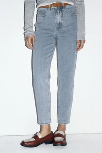 JEANS M1632 MOM FIT TIRO ALTO