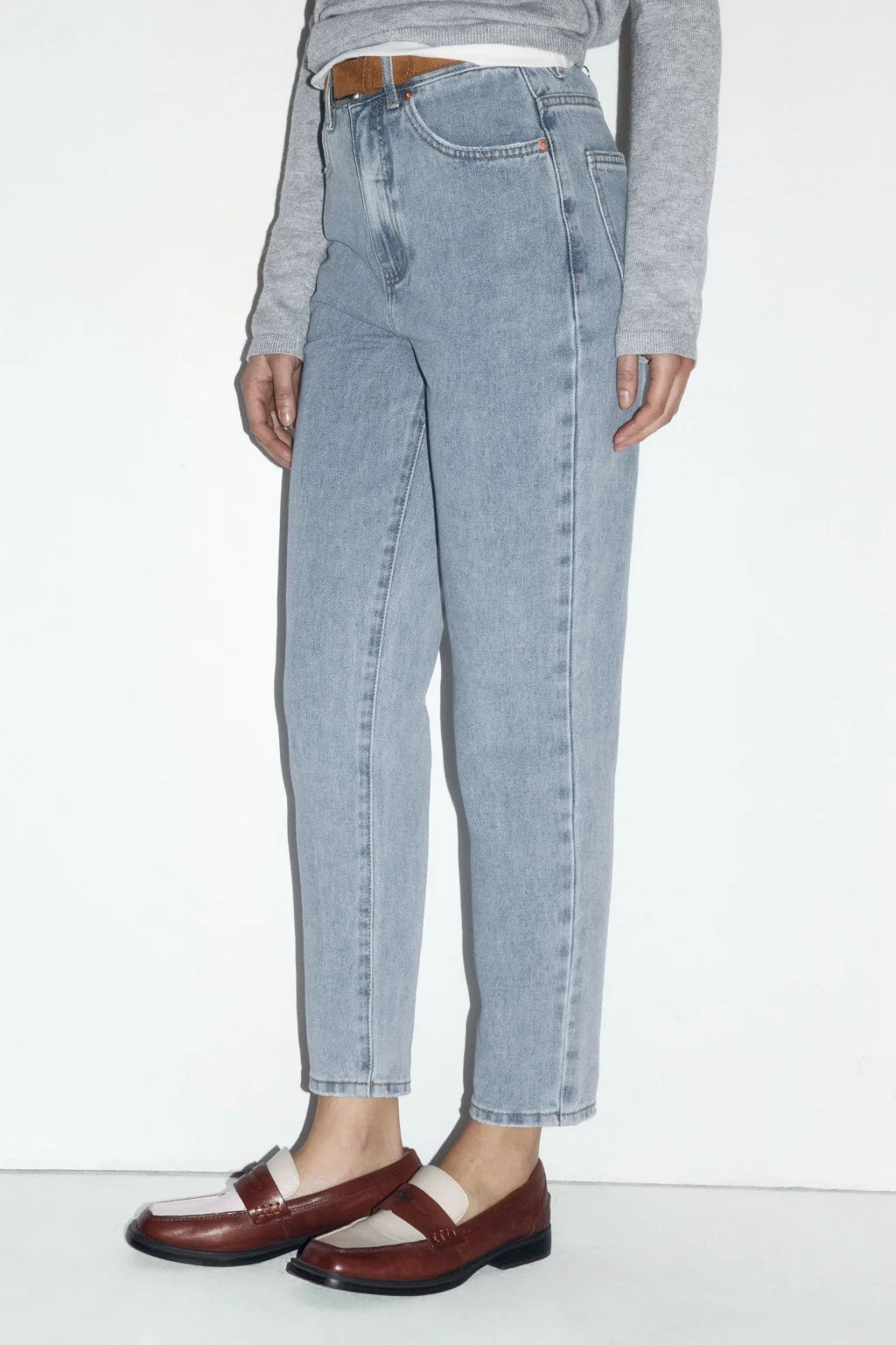 JEANS M1632 MOM FIT TIRO ALTO