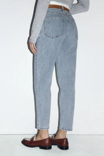 JEANS M1632 MOM FIT TIRO ALTO