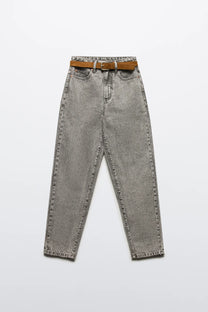 JEANS M1632 MOM FIT TIRO ALTO