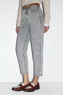 JEANS M1632 MOM FIT TIRO ALTO