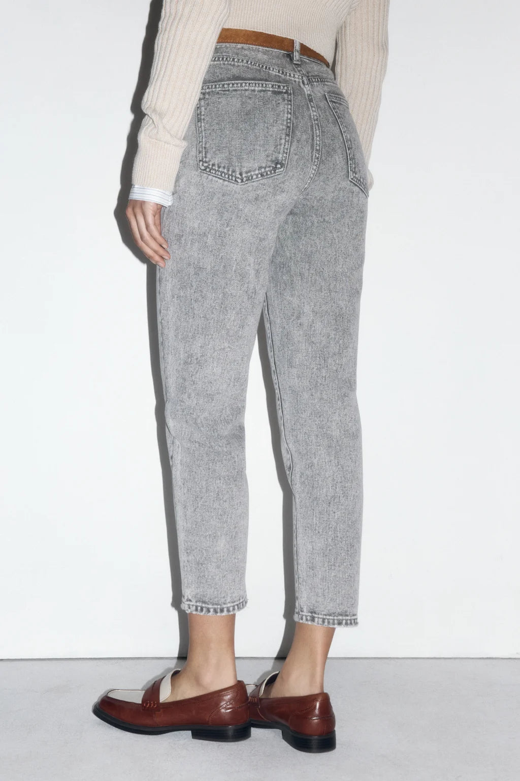 JEANS M1632 MOM FIT TIRO ALTO