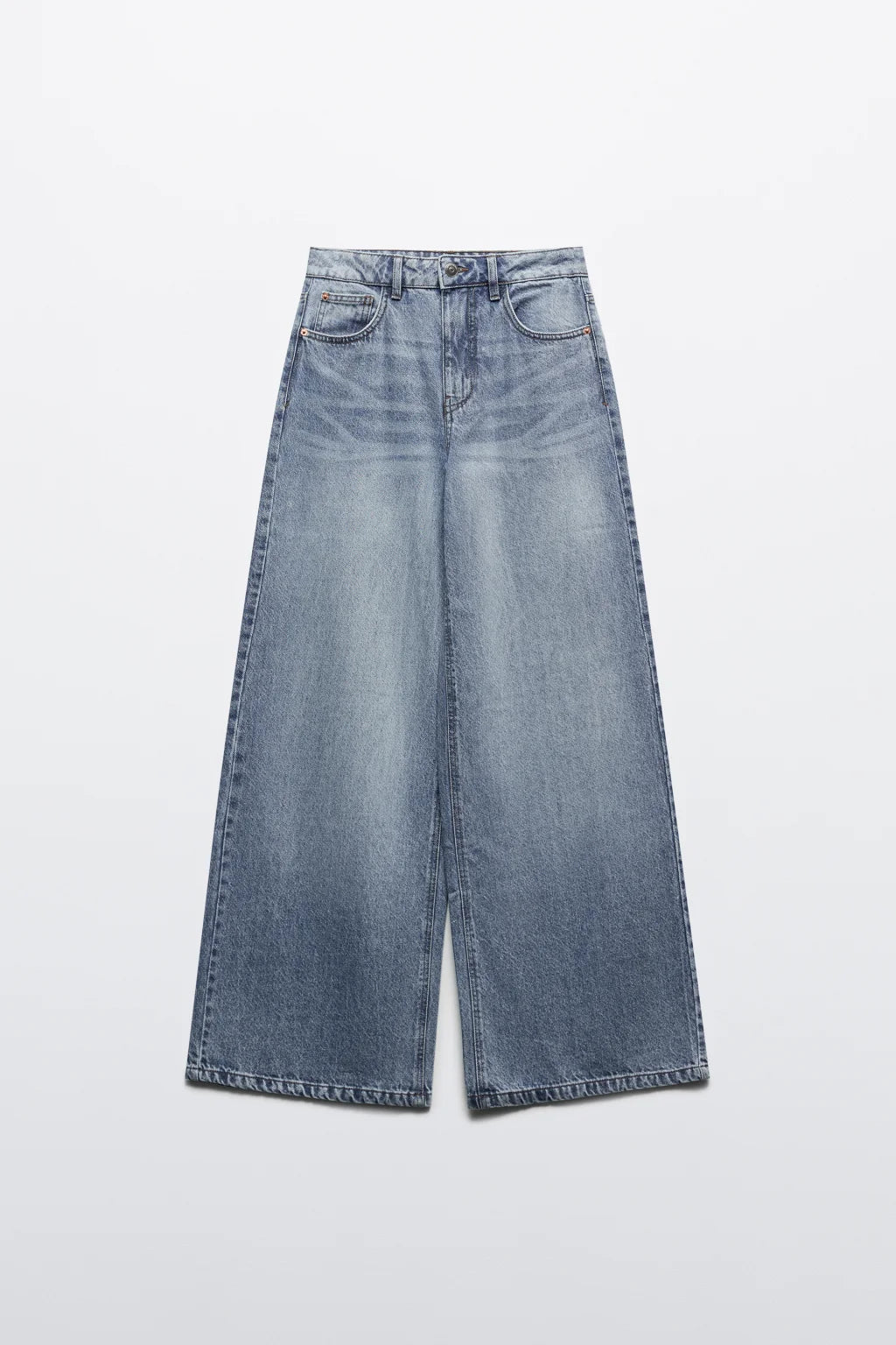 JEANS MZN COLLECTION WIDE LEG TIRO MEDIO