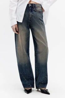JEANS MZN COLLECTION OVERSIZE TIRO ALTO
