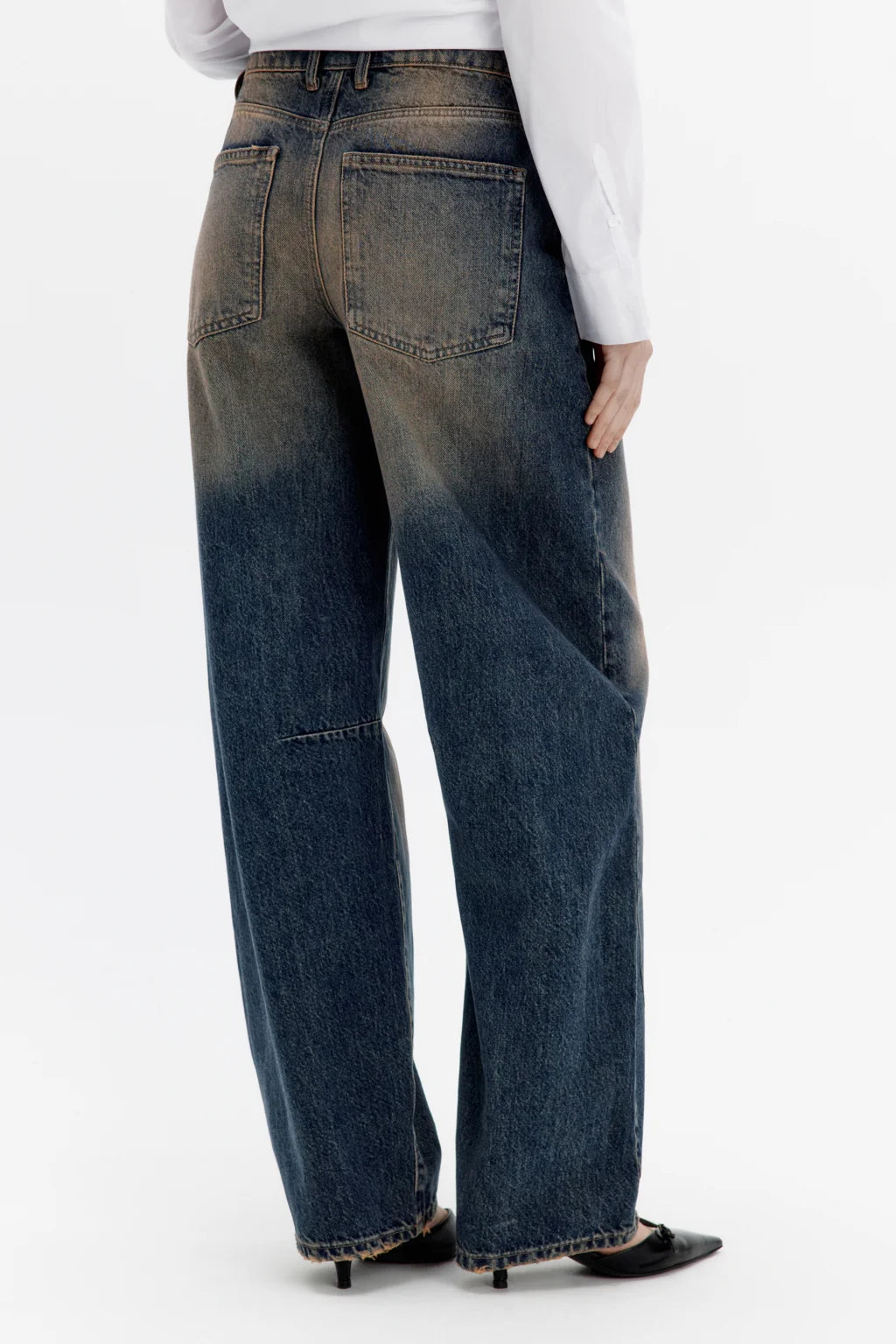 JEANS MZN COLLECTION OVERSIZE TIRO ALTO