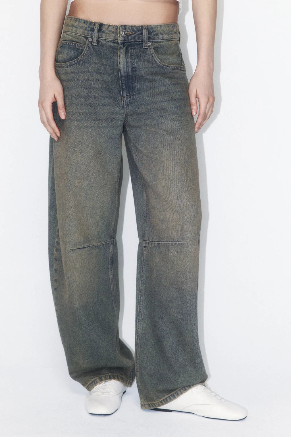 JEANS FULL LENGTH MID RISE