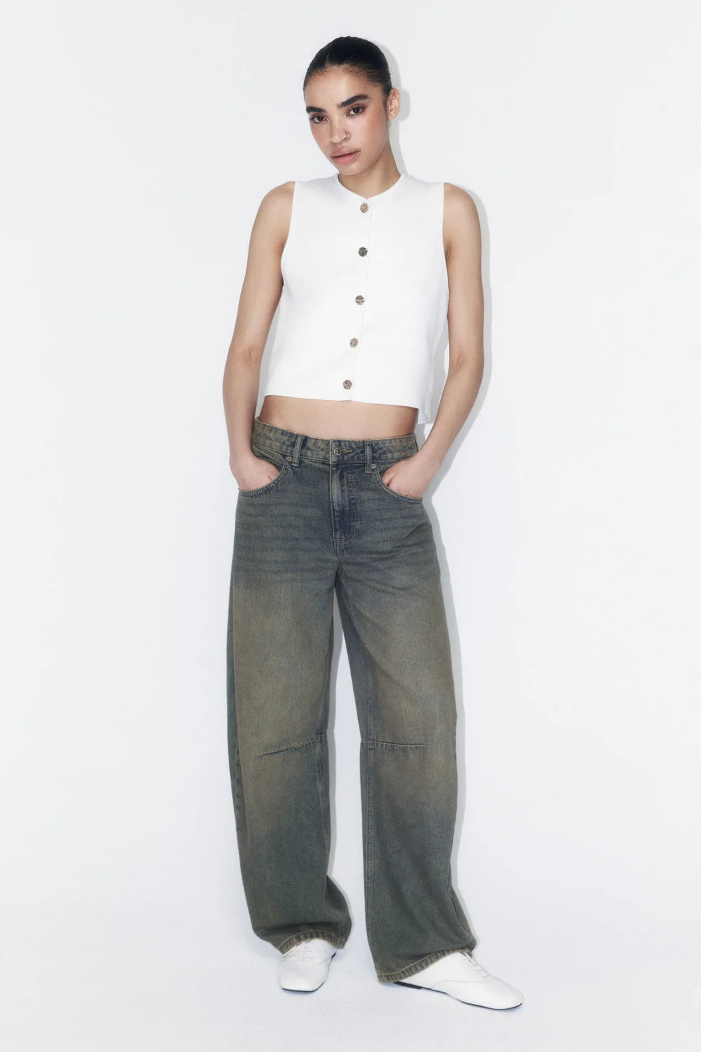 JEANS FULL LENGTH MID RISE