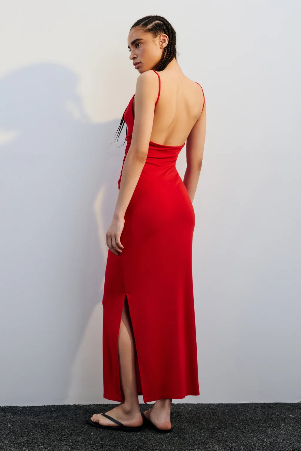 VESTIDO MIDI STRETCH
