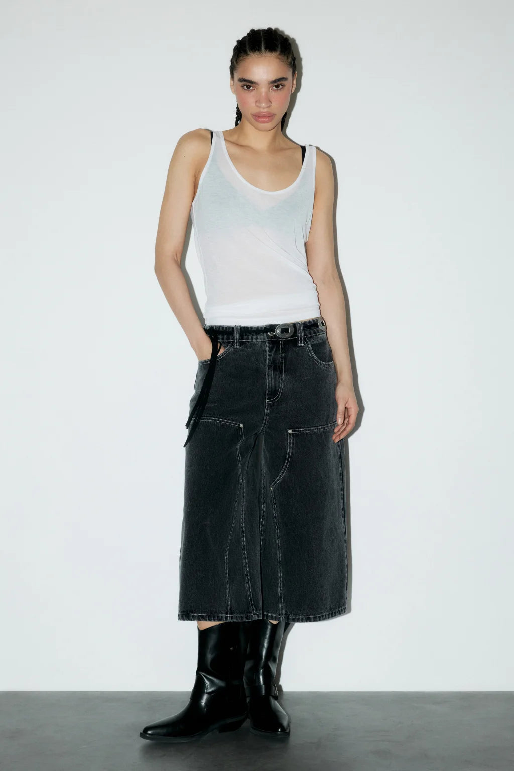 BERMUDA JORTS DENIM CARPENTER