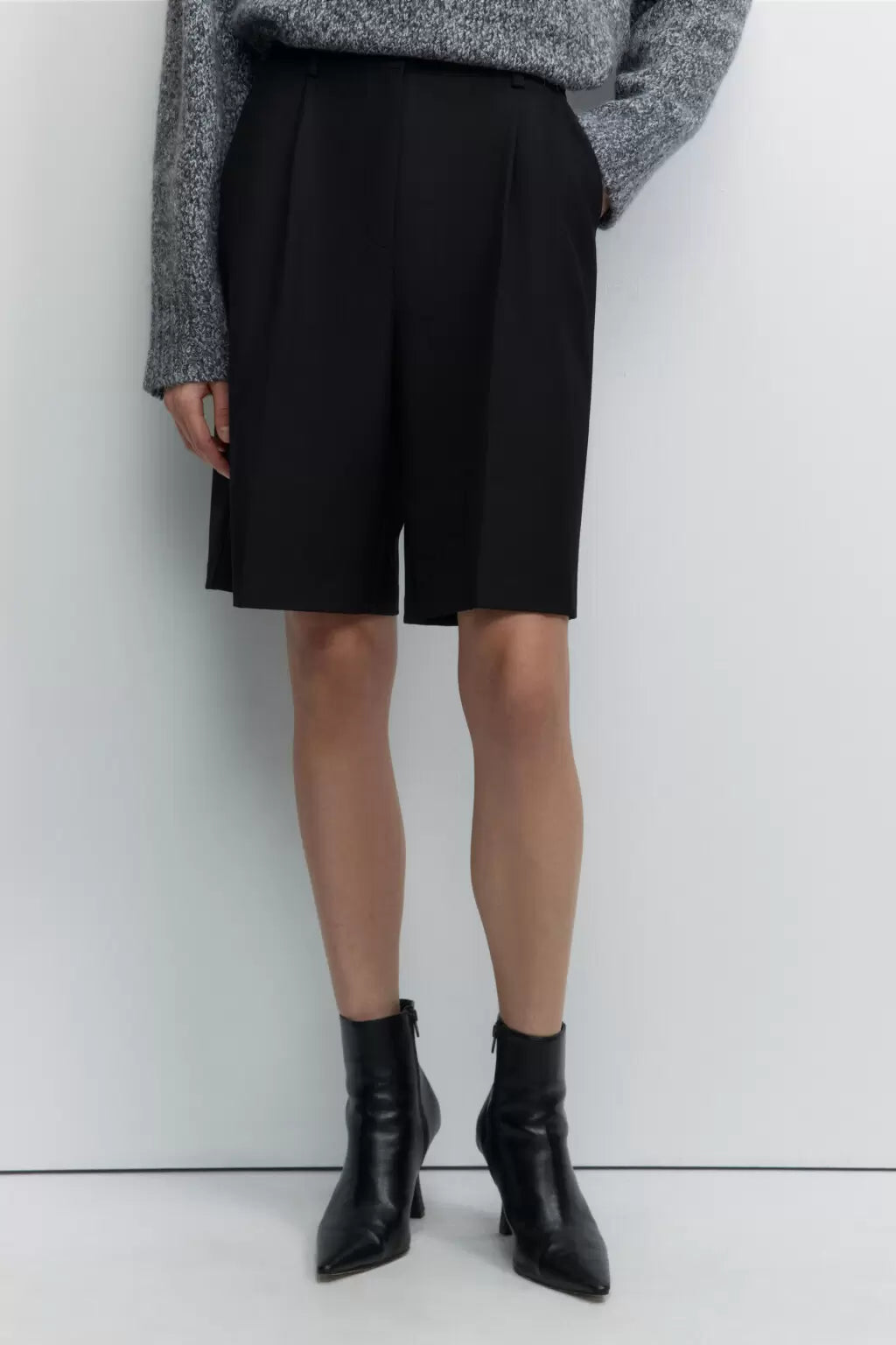 BERMUDA BLEND LINEN SHORTS MW COLLECTION