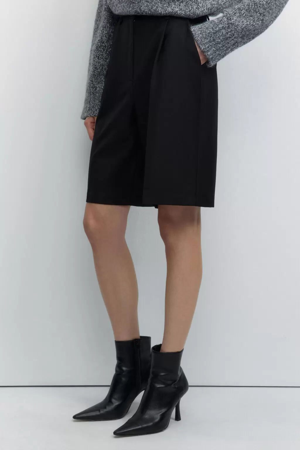 BERMUDA BLEND LINEN SHORTS MW COLLECTION