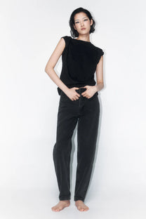 JEANS MW COLLECTION MOM LEG HIGH WAIST