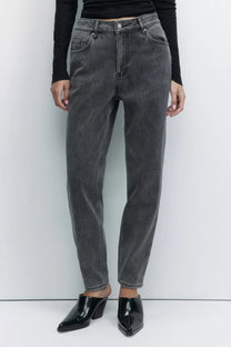 JEANS M1632 MOM LEG TIRO ALTO