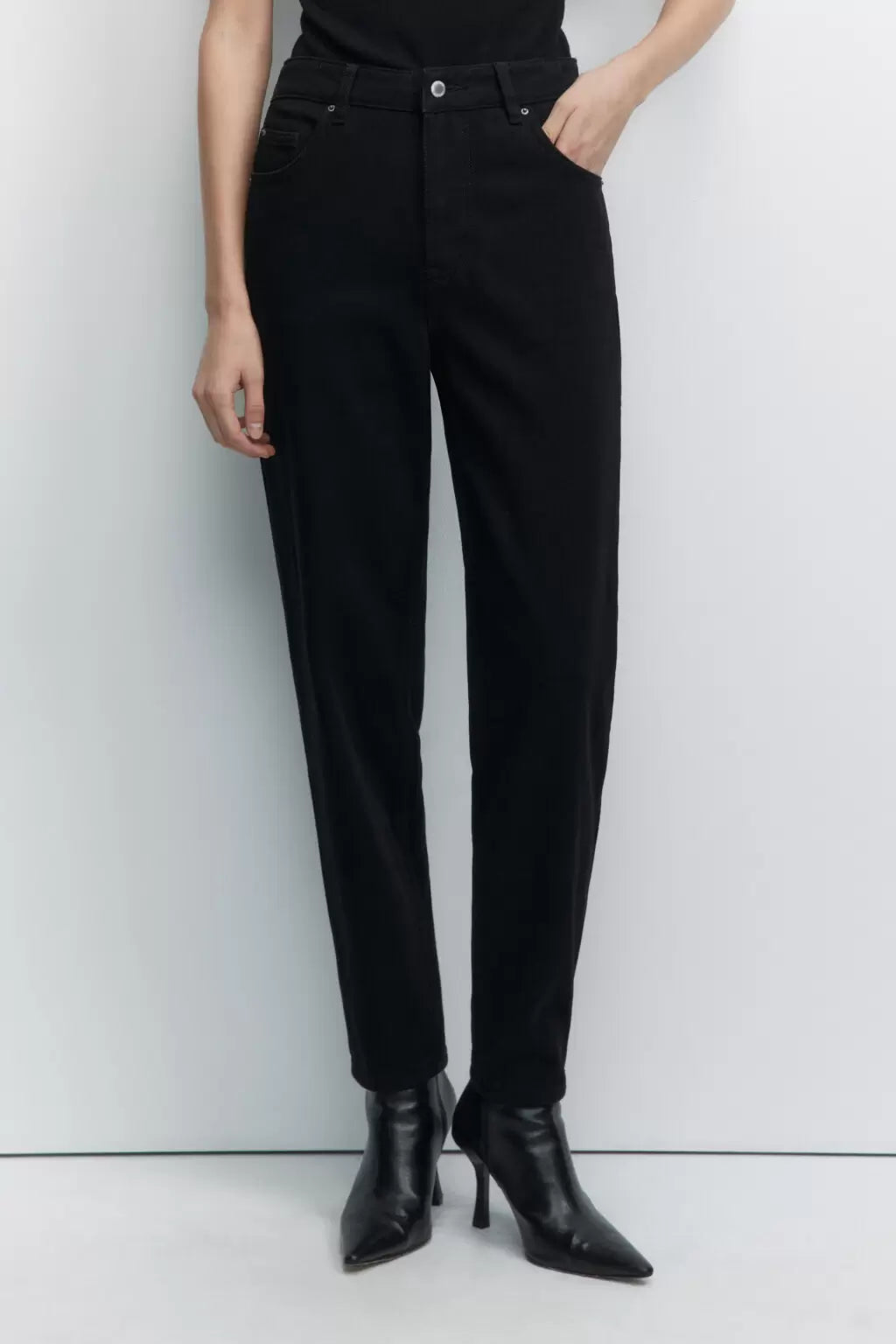 JEANS M1632 MOM LEG TIRO ALTO