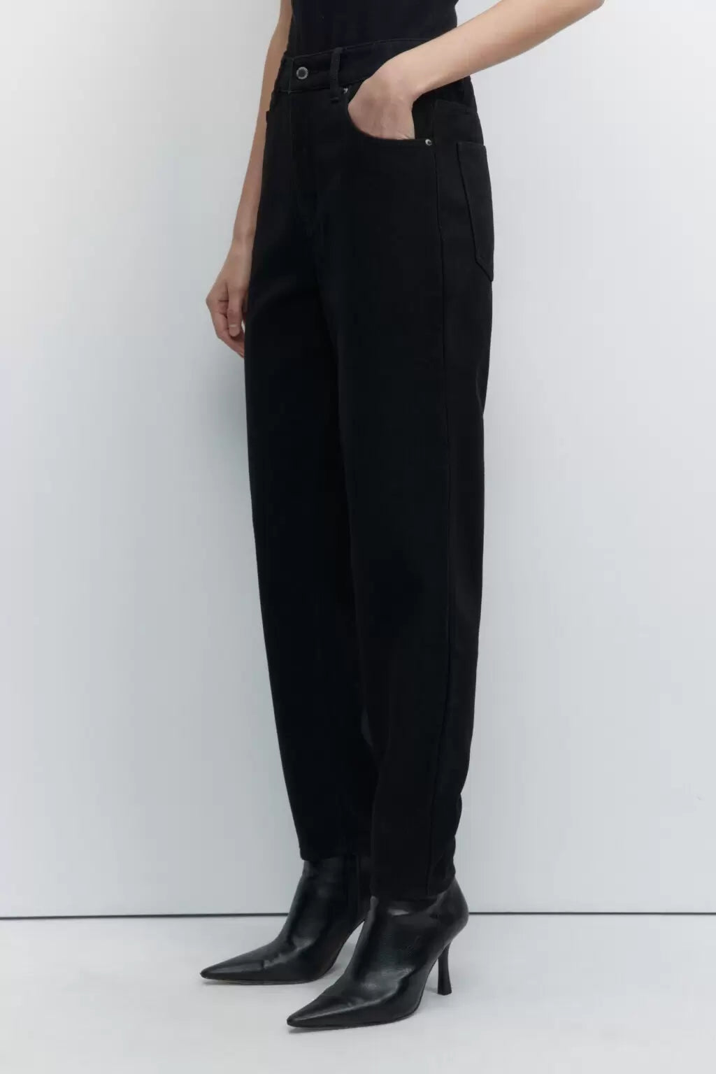 JEANS M1632 MOM LEG TIRO ALTO