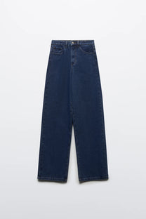 JEANS MZN COLLECTION WIDE LEG TIRO ALTO
