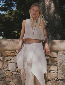 100% LINEN TOP