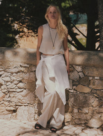 100% LINEN TOP