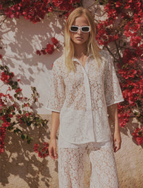 OVERSIZE LACE SHIRT