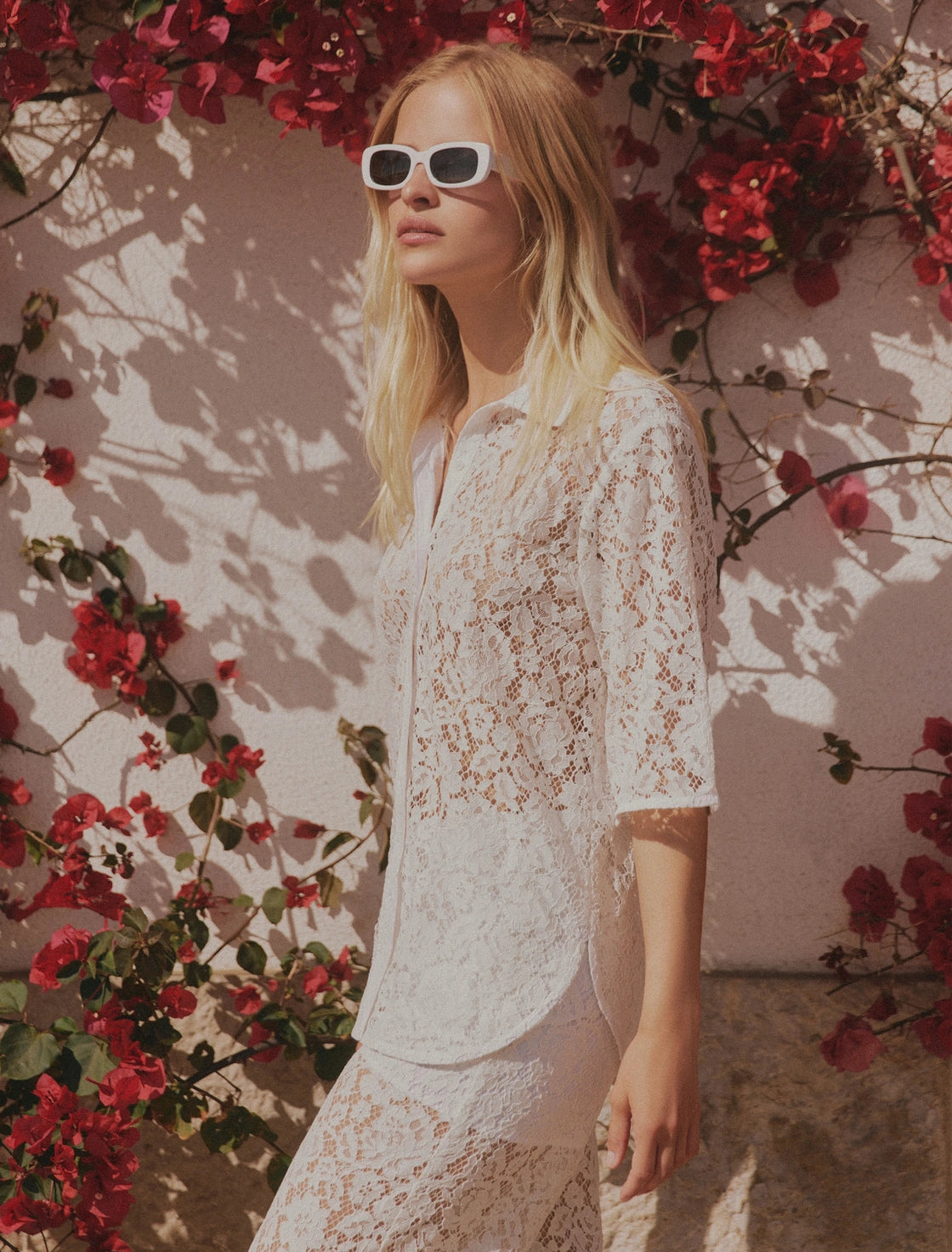 OVERSIZE LACE SHIRT