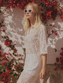 OVERSIZE LACE SHIRT
