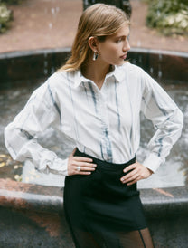 OVERSIZED STRIPED SHIRT
