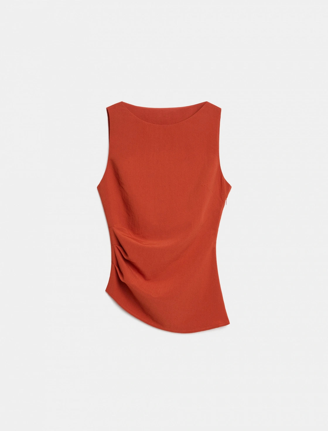ASYMMETRIC T-SHIRT PLIEGUES MW COLLECTION