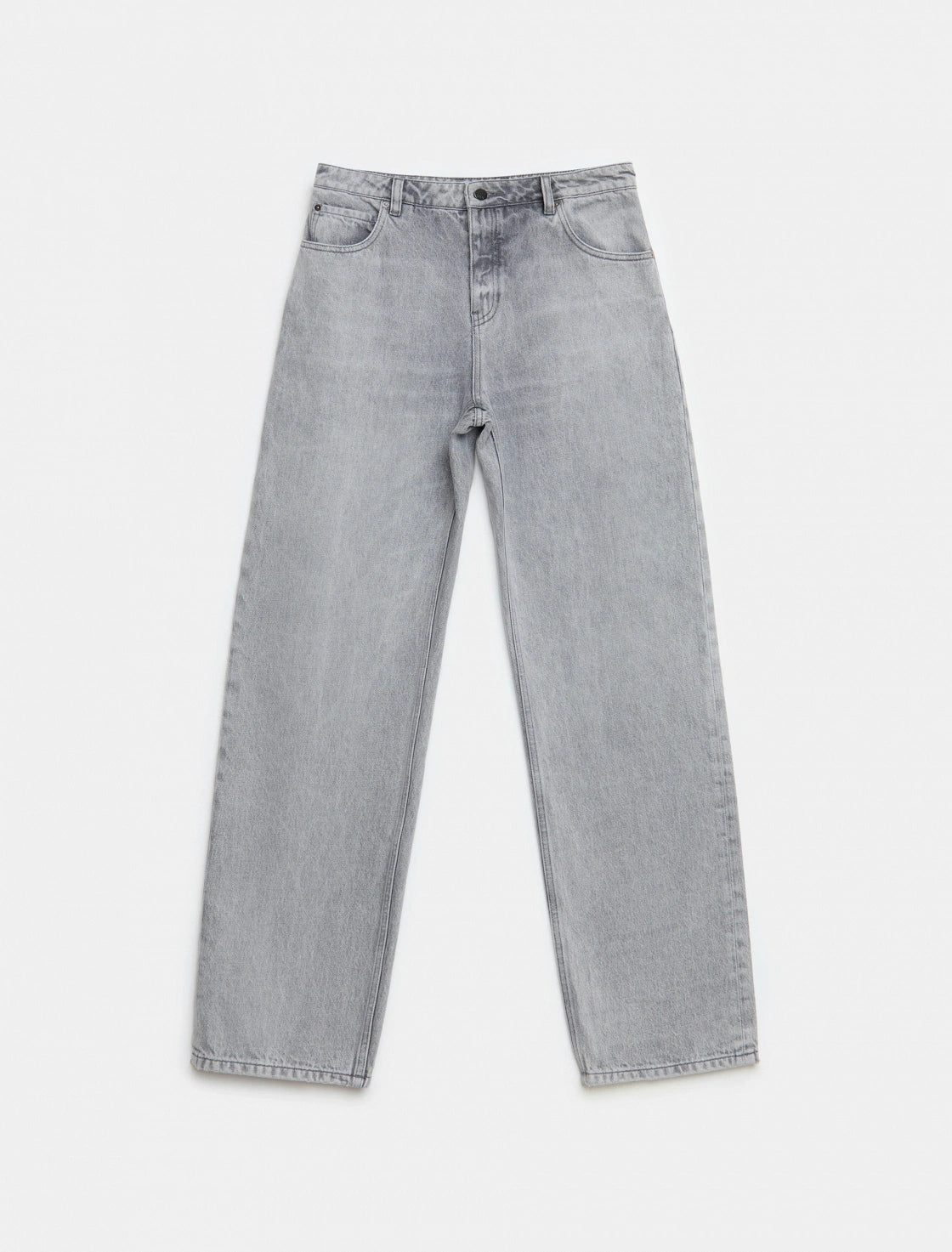 M1632 HIGH WAISTED STRAIGHT LEG DENIM JEANS