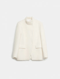 BOUCLÉ SEMILONG COAT