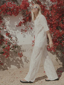 OVERSIZE LACE SHIRT
